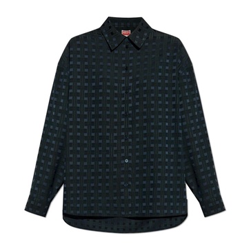 Kenzo Check Pattern Shirt
