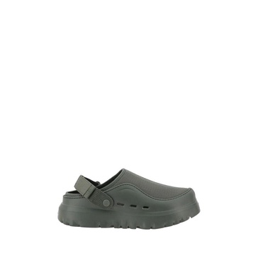 Adjustable Strap Mules with Textured Sole