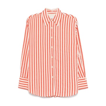 Orange French Cuffs Shirt