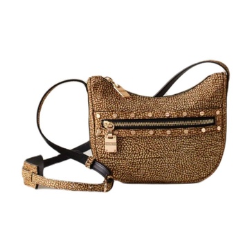 Suede Shoulder Bag with Adjustable Strap