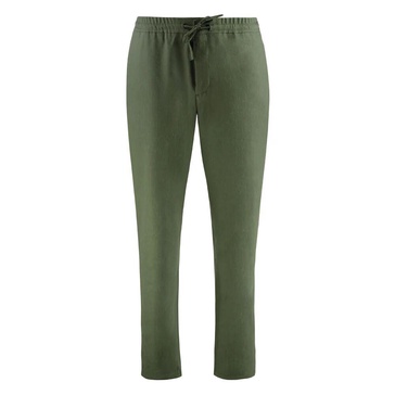 Linen Wool Blend Trousers