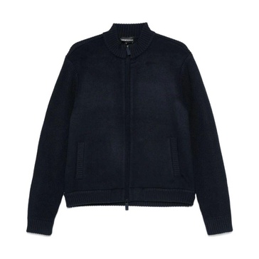 Panelled Knit Cardigan