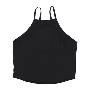 Ribbed Tank Top Black/White