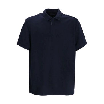 Blue Zip Polo Shirt