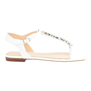 White Lace Flat Shoes