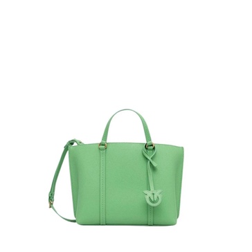 Yellow Leather Shopping Bag Made in Vietnam