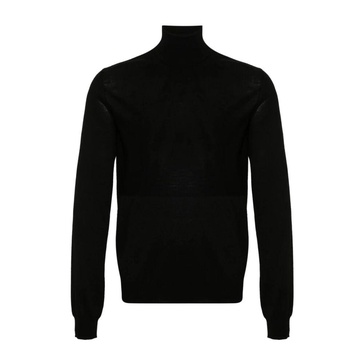 Fine Knit Sweater Roll Neck