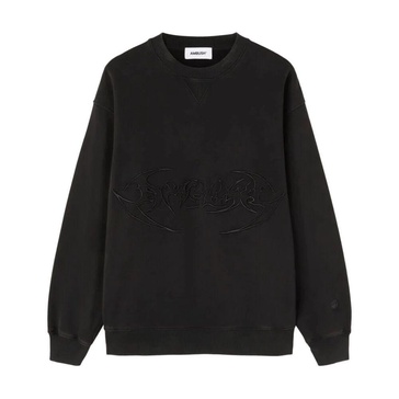 Embroidered Crewneck Tap Shoe T