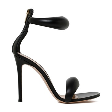 Black Heel Sandals Bijoux Style