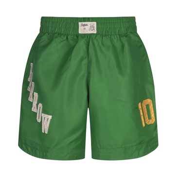 Green Nylon Trousers