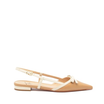 Aris Nude BCO Slingback Ballerinas