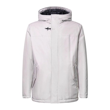 Nylon Caban with Integrated Hood