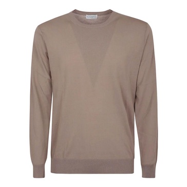 Neutral Cotton Sweater SS25