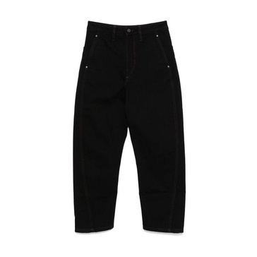 High Waisted Curved Pants