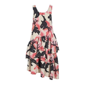 Cool Lily Dress with Colorful Print