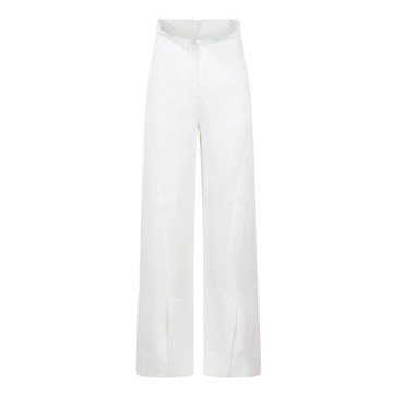 CREPE SATIN PALAZZO TROUSERS