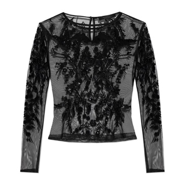 Greta Top with Shimmering Sequins