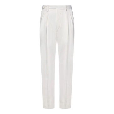 White Trousers Elegant Fashion Style