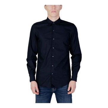 Blue Classic Button-Up Shirt