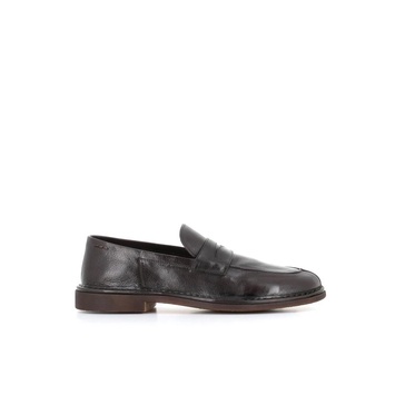 Dark Brown Leather Sandals