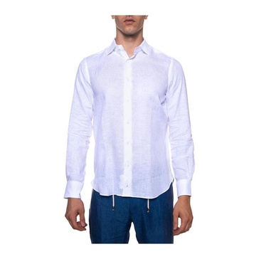 Italian Linen Dress Shirt Plain Fit