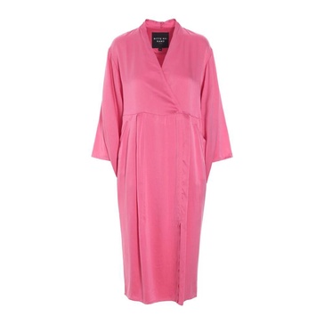 Silk Bubble Gum Dress
