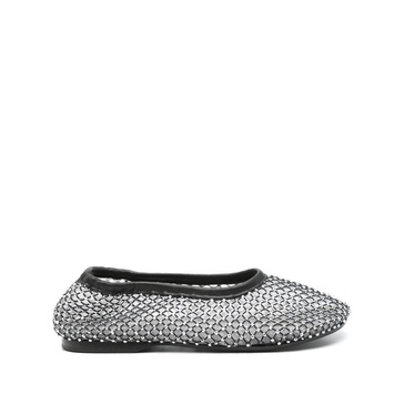 Rhinestone Embellished Ballerinas