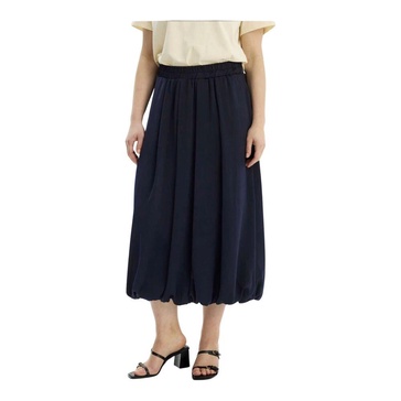 Navy Juno Skirt with Wide Waistband