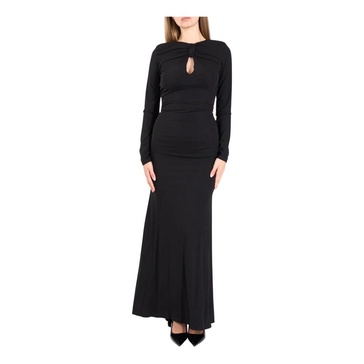 Ruched Jersey Maxi Dress