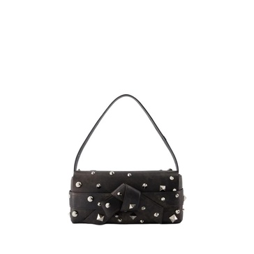 Musubi Elongated Hobo Bag - Acne Studios - Leather - Dark Brown
