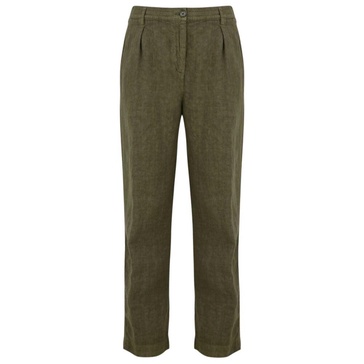 Green Elastic Waist Trousers