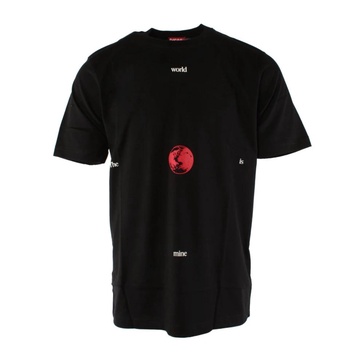 Black Cotton T-shirt for Men