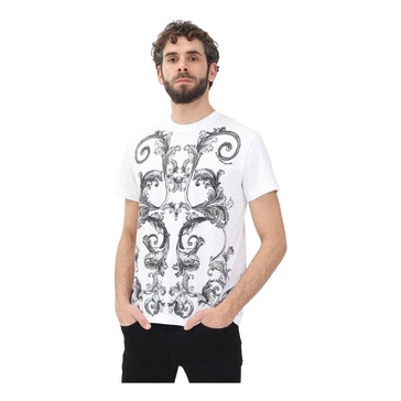 Barocco Outline White T-shirt