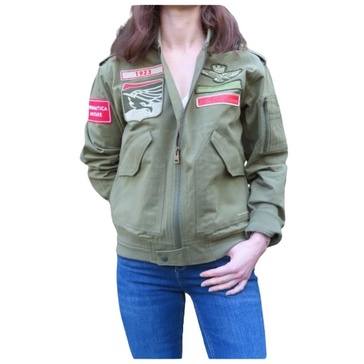 Embroidered Bomber Jacket