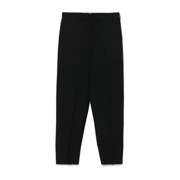 Wool Tailored Trousers in Nero