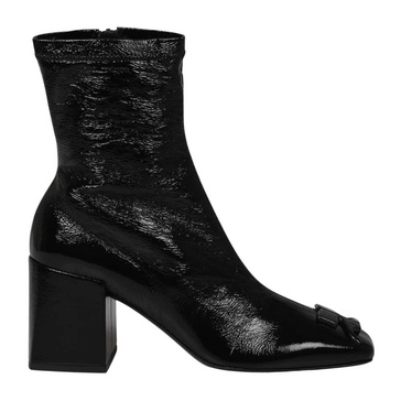 Heritage Vinyl Ankle Boots