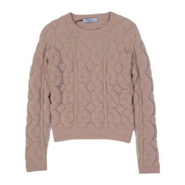 Pink Wool Blend Sweater AW24