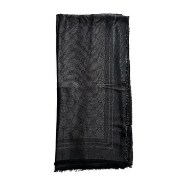 Jacquard Wool Scarf All Over Print
