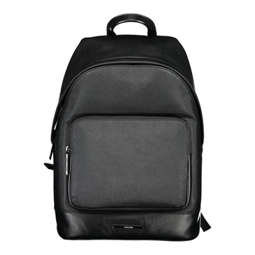 Black Men's Backpack with Laptop Compartment
