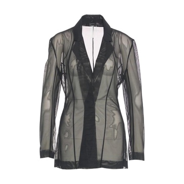 Black Tulle Blazer