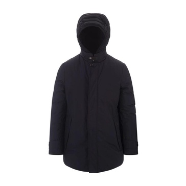Blue Straight-Fit Raffaello Coat