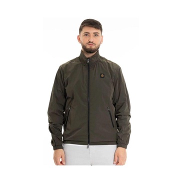 Green Summer Jacket with Zipper