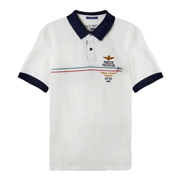 Tricolori Arrows Polo White Embroidery