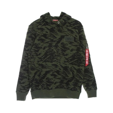 Green Camo Brushstroke Hoodie Stylish