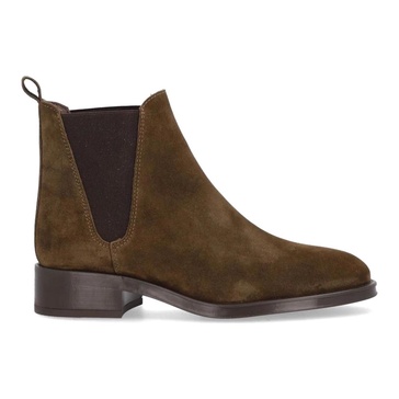 Moss Leather Ankle Boot Couture Model