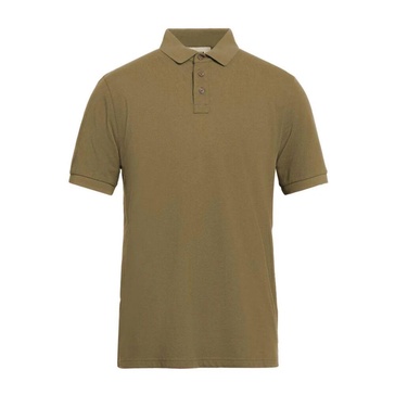Green Cotton Polo Shirt