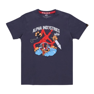 Fighter Squadron Tee - Grey/Black