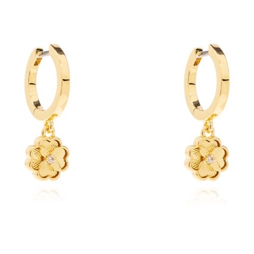 Bloom Huggie collection earrings