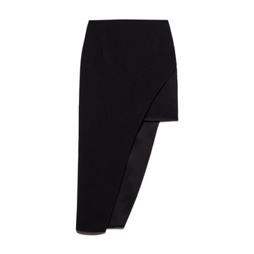 Asymmetrical Isha Skirt in Technical Fabric