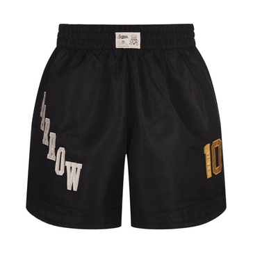 Black Nylon Trousers